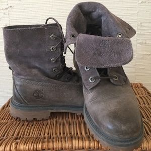 Timberland Jayne Fold Down Leather Boots